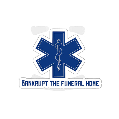 Bankrupt sticker (Blue)