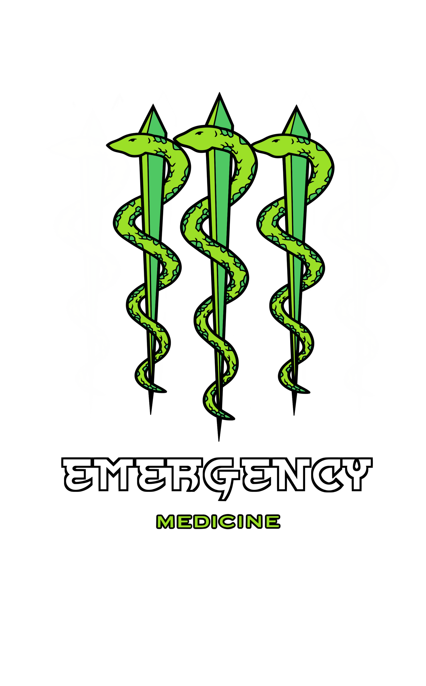 Emergency Medicine (Green on White)